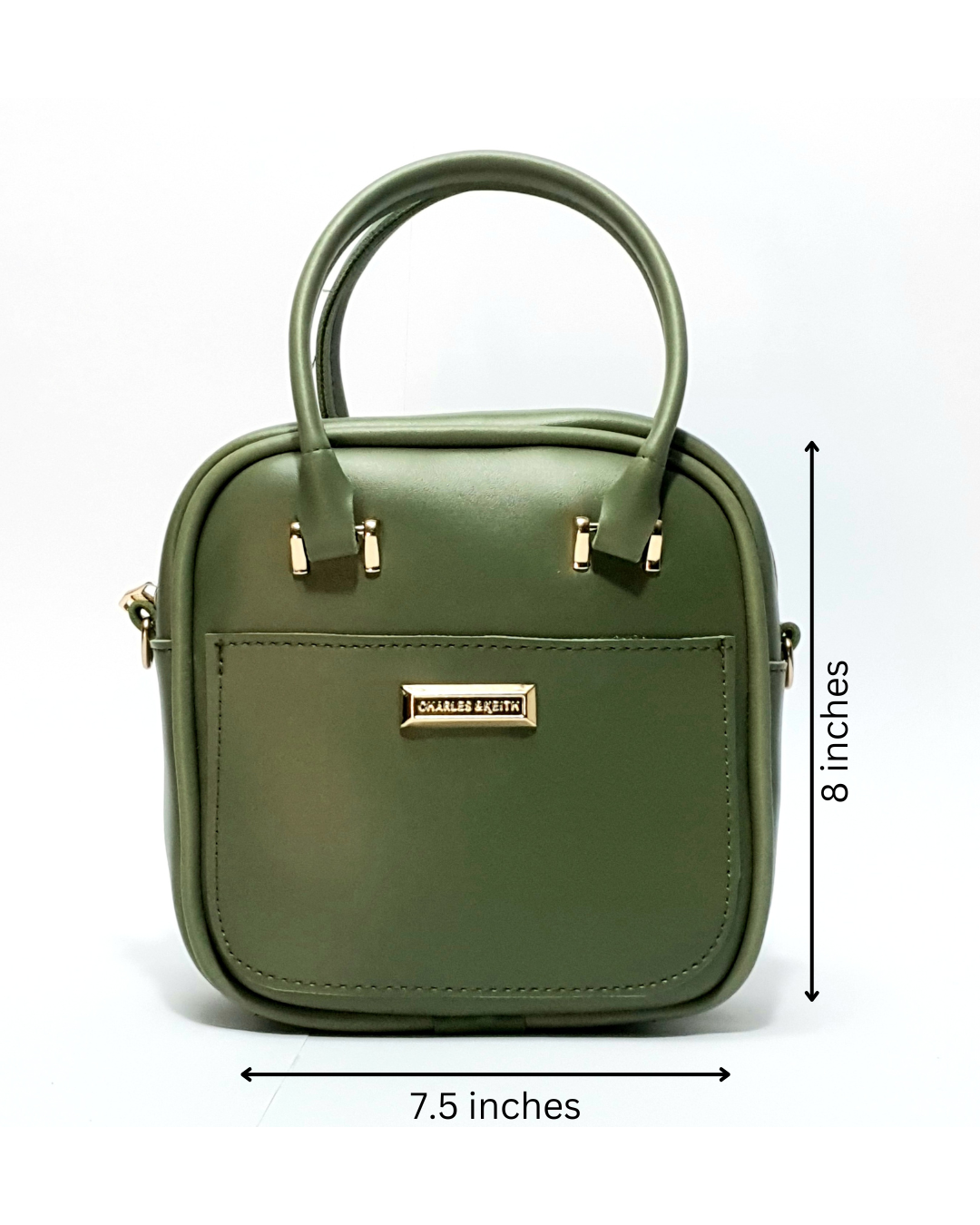 Compact Olive Green Cross-body Bag