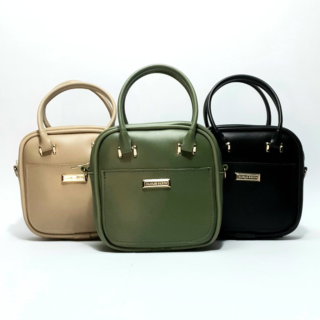 Compact Olive Green Cross-body Bag