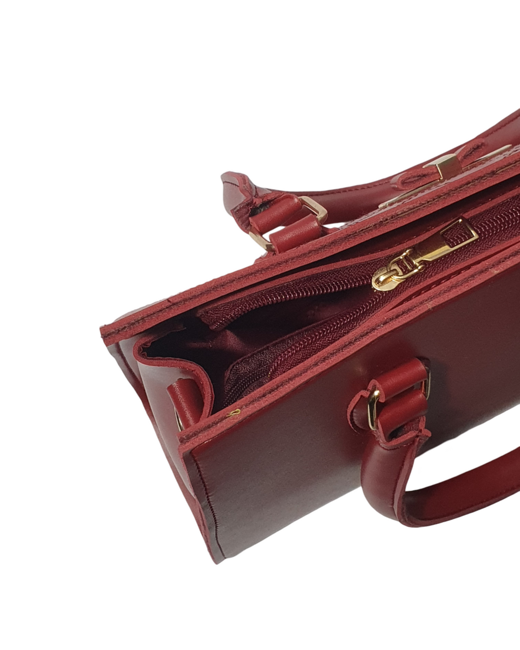 Elegant Quilted Structured Handbag