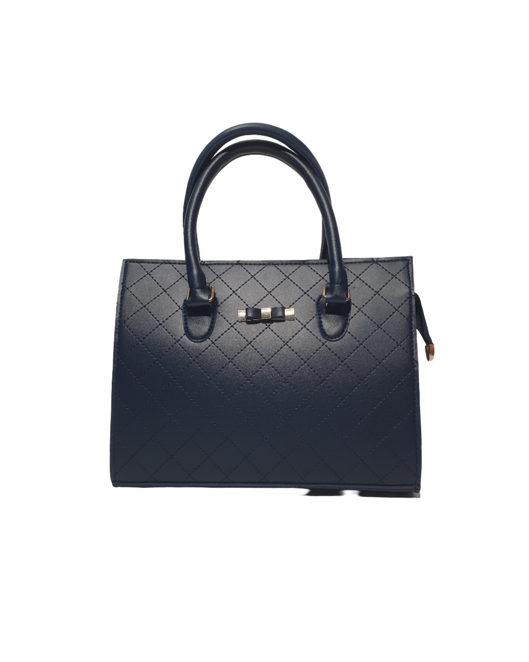 Elegant Quilted Structured Handbag