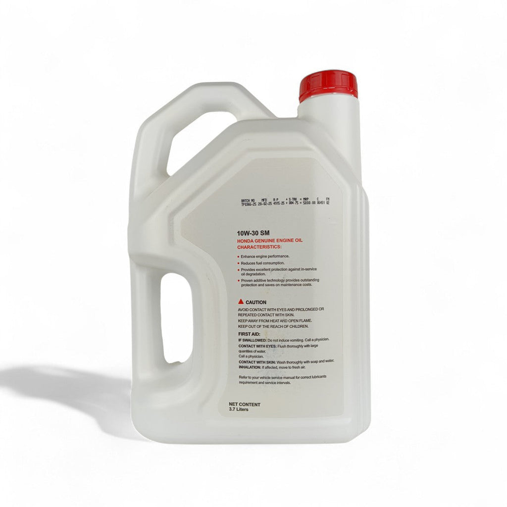 HONDA 10W-30 (10w30) Engine Oil - 3.7L