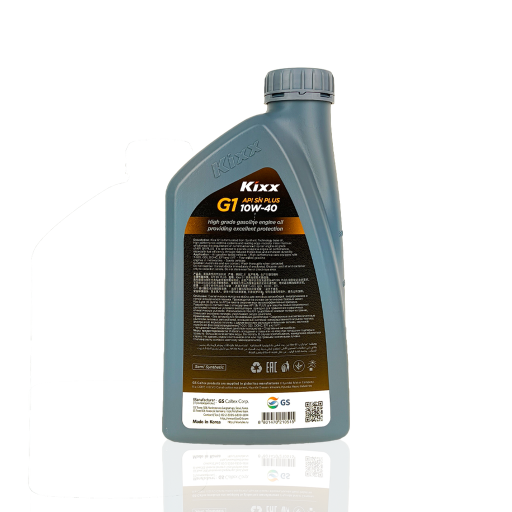 KIXX G1 10W-40 (10w40) Engine Oil - 1L, 3L, 4L