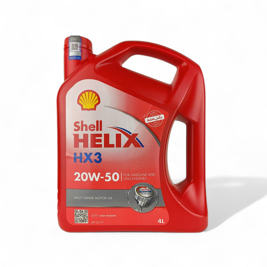 SHELL Helix HX3 20W-50 (20w50) Engine Oil - 4L, 3L, 1L