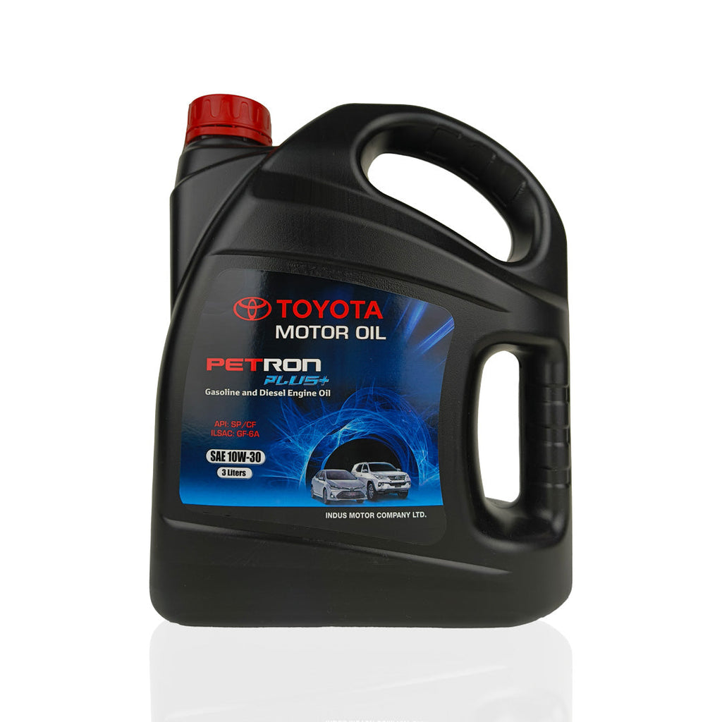 TOYOTA Petron Plus 10W-30 (10w30) Engine Oil - 1L, 3L, 4L