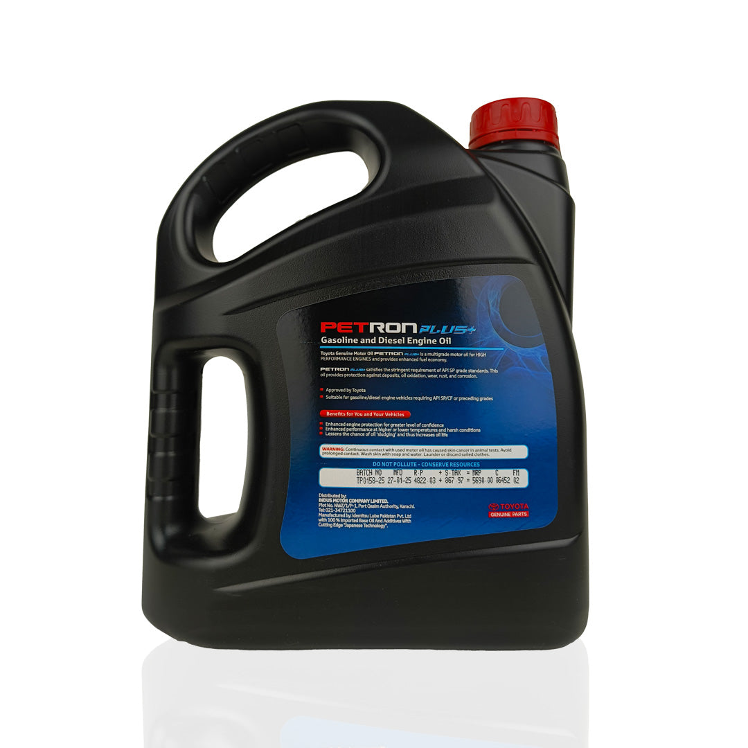 TOYOTA Petron Plus 10W-30 (10w30) Engine Oil - 1L, 3L, 4L
