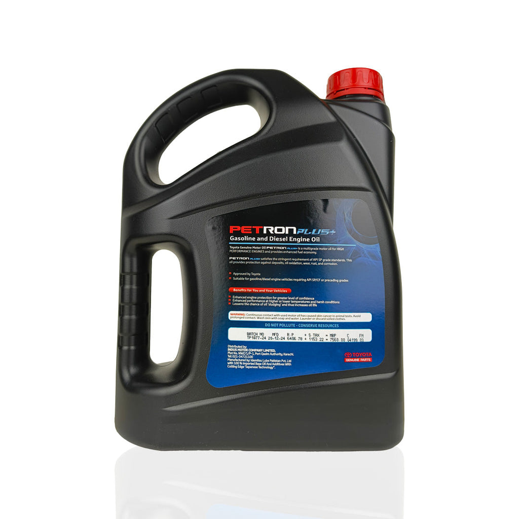 TOYOTA Petron Plus 10W-30 (10w30) Engine Oil - 1L, 3L, 4L
