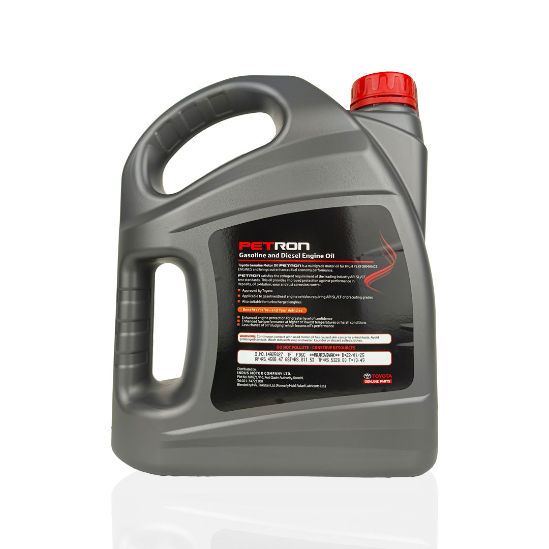 TOYOTA Petron 20W-50 (20w50) Engine Oil - 1L, 3L, 4L
