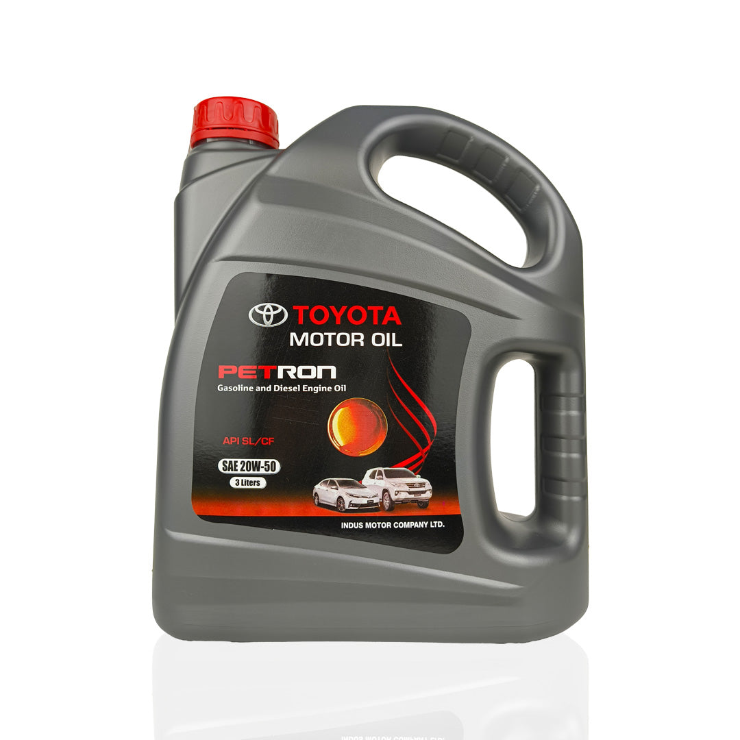 TOYOTA Petron 20W-50 (20w50) Engine Oil - 1L, 3L, 4L