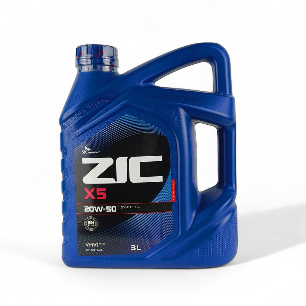 ZIC 20W-50 (20w50) X5 Engine Oil - 3L, 4L